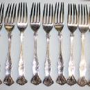 Vintage Dinner Forks 12 Rogers Bros. Grape design