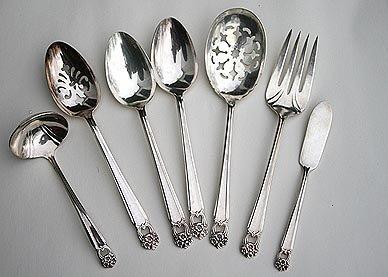 Eternally Yours silverware Set for 8 with