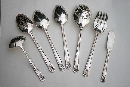 Eternally Yours silverware Set for 8 with