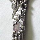 Holly Olive Tiffany sterling silver pierced olive spoon