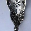 Stratford Olive Spoon Carnation Sterling silver Long handle Floral