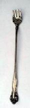 Stratford Pickle Fork Carnation Sterling silver Long handle Floral