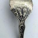 Stratford Pickle Fork Carnation Sterling silver Long handle Floral