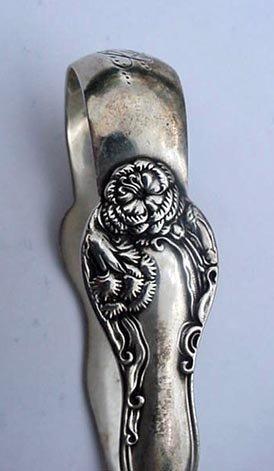 Stratford tongs Carnation Sterling silver Floral
