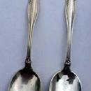 Stratford tongs Carnation Sterling silver Floral