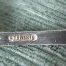 St. Petersburg Pelican figural pierced Souvenir Spoon Sterling Silver