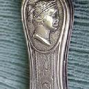 Medallion pocket knife coin or sterling silver