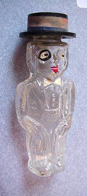 Perfume Charlie McCarthy glass figural
