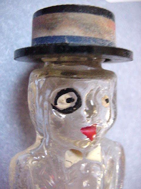 Perfume Charlie McCarthy glass figural