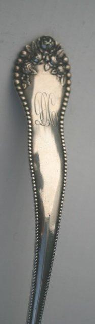 Lancaster Rose Gorham Large soup ladle sterling