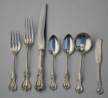 Old Colonial flat butter knife Towle Sterling silver