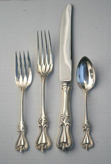 Old Colonial flat butter knife Towle Sterling silver