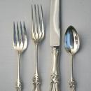 Old Colonial flat butter knife Towle Sterling silver