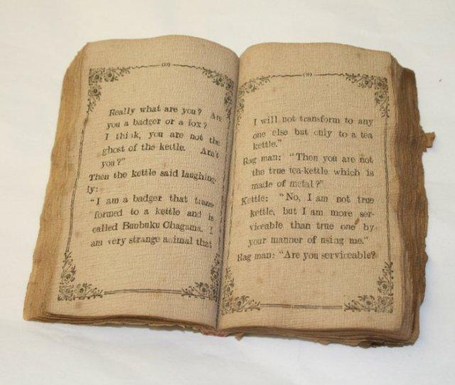 Antique Book The Tale of Bubuka Chagama