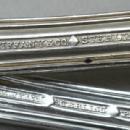 English King Tiffany Sterling 4 Dinner place settings old heavy