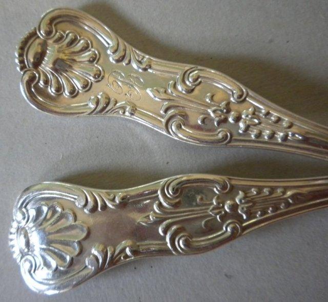 English King Forks Sterling JE Caldwell dozen