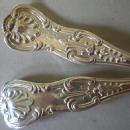 English King Forks Sterling JE Caldwell dozen