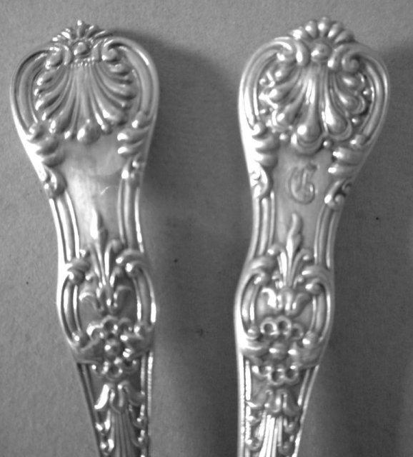 English King Tiffany Sterling Iced tea spoons