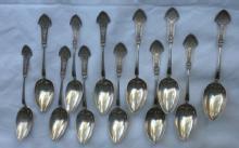 Corinthian Gorham Sterling 12 demitasse spoons