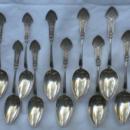 Corinthian Gorham Sterling 12 demitasse spoons