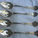 Corinthian Gorham Sterling oval soup dessert spoon