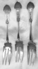 Corinthian Gorham Sterling pastry forks