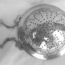 Watch silver case porcelain face