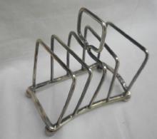 toast rack sterling silver English