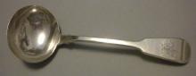 William Chawner Gravy Ladle Sterling Silver London George IV