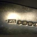 William Chawner Gravy Ladle Sterling Silver London George IV