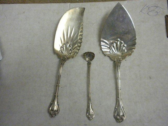 empire Whiting Pie server sterling silver