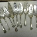 Stratford International jelly cake server sterling silver