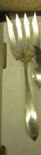 Palm vegetable Fork gorham sterling silver