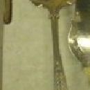 Palm vegetable Fork gorham sterling silver