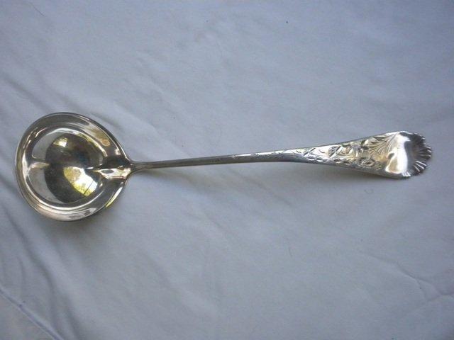 Medallion Gorham Soup Ladle sterling silver