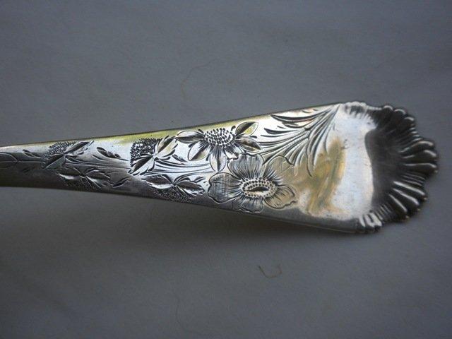 Medallion Gorham Soup Ladle sterling silver