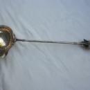 Cala Lily Figural flower Soup Ladle sterling silver