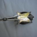 Cala Lily Figural flower Soup Ladle sterling silver
