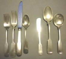 Old English Tipt Gorham Sterling Set for 8