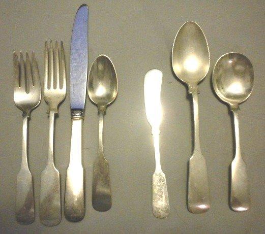 Old English Tipt Gorham Sterling Set for 8