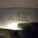 Ebony handle forks knives Steinfeld Reimer, Solingen Germany