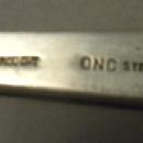 Scroll Whiting Serving Spoon face in bowl sterling silver