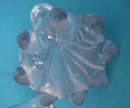 Bar Bottle EARLY Pittsburgh glass 8 Ribs- Right in photo