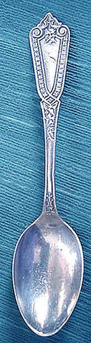 Ivy Whiting sterling spoon (marked 1866)