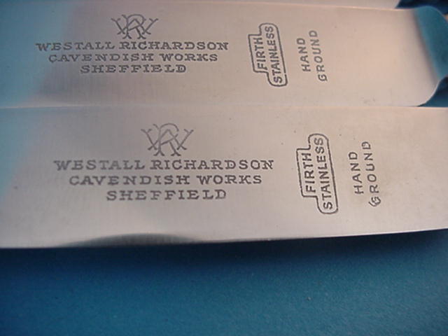 Sheffield Knives Celluloid handles (6) old