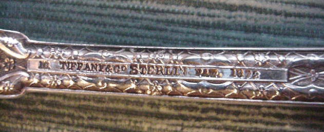 Persian Tiffany Fish Server Sterling Silver