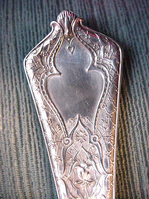 Persian Tiffany Fish Server Sterling Silver