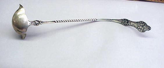 Old Orange Blossom Punch Ladle Alvin Sterling