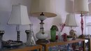 Lamp Eastlake oil lamp design white milk glass electric