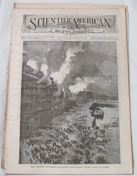 Scientific American 1893 Moon Craters,Movable Sidewalks